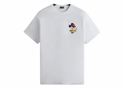 Pre-owned Kith Men's  X Disney Mickey & Friends Family Portrait Vintage Tee Shirt In White