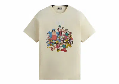 Pre-owned Kith Men's  X Disney Mickey & Friends Vintage Tee Shirt In Sandrift