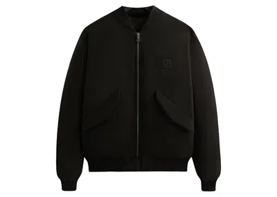 Pre-owned Kith Men's  X Giorgio Armani Bomber Jacket In Black