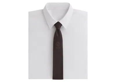 Pre-owned Kith Men's  X Giorgio Armani Jacquard Tie In Kindling