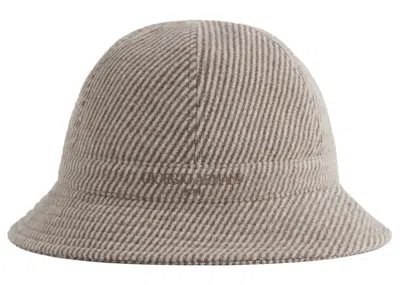 Pre-owned Kith Men's  X Giorgio Armani Wool Bucket Hat In Paloma