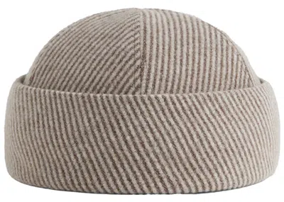 Pre-owned Kith Men's  X Giorgio Armani Wool Watchman Cap In Paloma