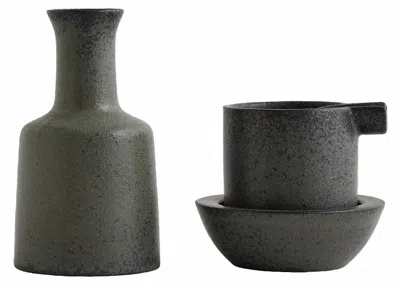 Pre-owned Kith Men's  X Houseplant Ashtray Set In Black