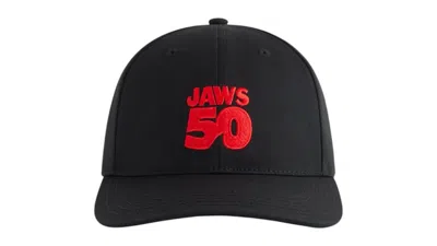 Pre-owned Kith Men's  X Jaws 50 Aaron Classic Cap In Black
