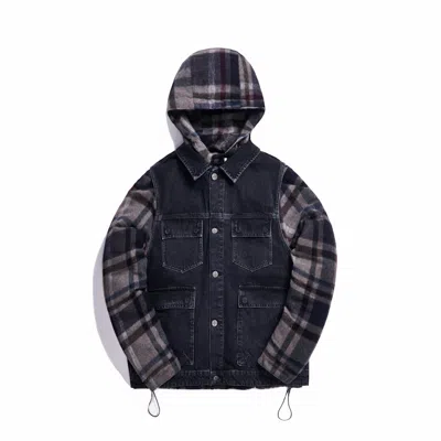 Pre-owned Kith Men's  X Ksubi Kash Parker Jacket In Eclipze In Black
