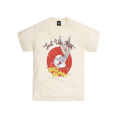 Pre-owned Kith Men's  X Looney Tunes Bugs Vintage Tee Shirt In Turtledove In Gray