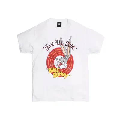 Pre-owned Kith Men's  X Looney Tunes Bugs Vintage Tee Shirt In White