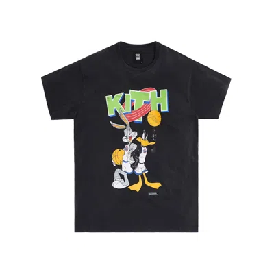 Pre-owned Kith Men's  X Looney Tunes Jam Vintage Tee Shirt In Black