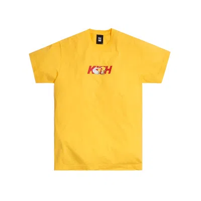 Pre-owned Kith Men's  X Looney Tunes Speedy Tee Shirt In Yellow