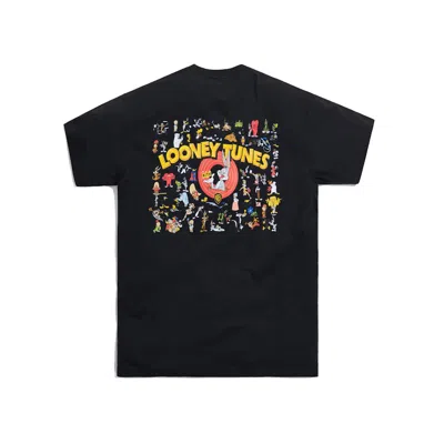 Pre-owned Kith Men's  X Looney Tunes That's All Folks Tee Shirt In Black