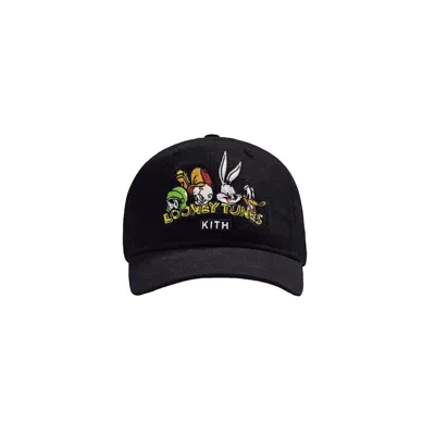 Pre-owned Kith Men's  X Looney Tunes X New Era 9twenty Character Twill Cap In Black