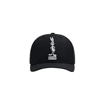 Pre-owned Kith Men's  X Looney Tunes X New Era Bugs 59fifty Cap In Black