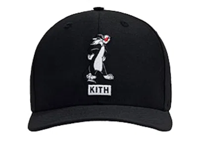 Pre-owned Kith Men's  X Looney Tunes X New Era Pepe 59fifty Cap In Black