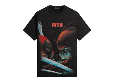 Pre-owned Kith Men's  X Marvel Deadpool Vintage Tee Shirt In Black