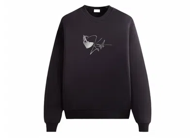 Pre-owned Kith Men's  X Marvel Herald Vintage Nelson Crewneck Sweatshirt In Battleship