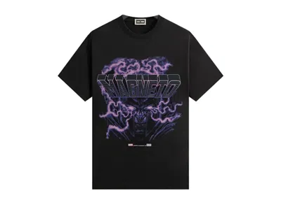 Pre-owned Kith Men's  X Marvel Magneto Vintage Tee Shirt In Black
