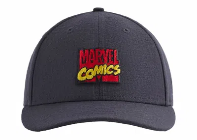 Pre-owned Kith Men's  X Marvel New Era 59fifty Fitted Cap In Nocturnal In Black