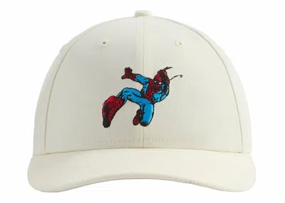 Pre-owned Kith Men's  X Marvel New Era Spidey 59fifty Fitted Cap In Sandrift