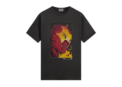 Pre-owned Kith Men's  X Marvel Red Hulk Vintage Tee Shirt In Black
