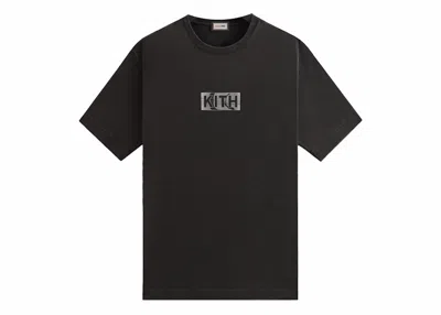 Pre-owned Kith Men's  X Marvel Silver Surfer Vintage Tee Shirt In Black