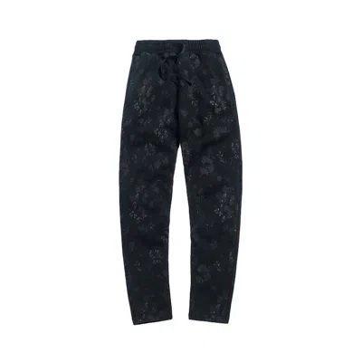 Pre-owned Kith Men's  X Mastermind World Fleece Sweatpants In Black