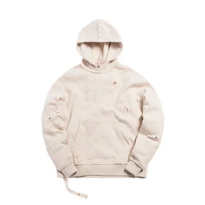 Pre-owned Kith Men's  X Mastermind World Knit Hoodie In Turtle Dove