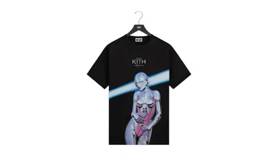 Pre-owned Kith Men's  X Nanzuka Gallery Sorayama Sexy Robot Tee Shirt In Black