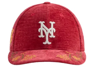 Pre-owned Kith Men's  X New Era For The New York Mets Chenille 59fifty Fitted Hat In Allure