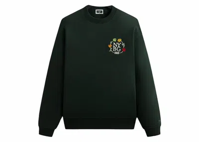 Pre-owned Kith Men's  X New York Botanical Garden Gardens Of The Mind Nelson Crewneck Sweatshirt In Stadium