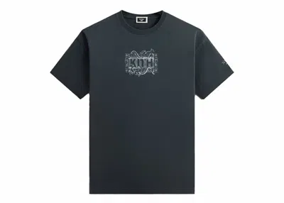 Pre-owned Kith Men's  X New York Botanical Garden Title Page Vintage Tee Shirt In Nocturnal