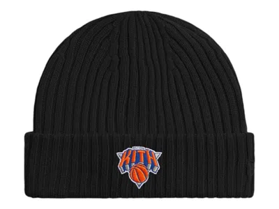 Pre-owned Kith Men's  X New York Knicks Logo Beanie In Black