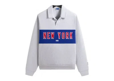 Pre-owned Kith Men's  X New York Rangers New York Nelson Rugby In Light Heather Grey