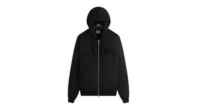 Pre-owned Kith Men's  X New York Yankees Braxton Full Zip Hoodie In Black