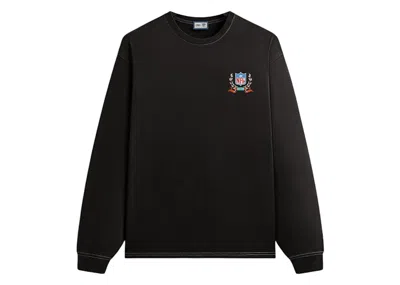 Pre-owned Kith Men's  X Nfl 47 Dolphins Vintage Long Sleeve Tee Shirt In Black