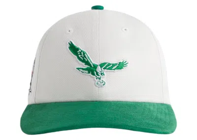 Pre-owned Kith Men's  X Nfl 47 Eagles Franchise Long Sleeve Profile Hat In Parrot In Green