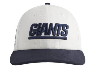 Pre-owned Kith Men's  X Nfl 47 Giants Franchise Long Sleeve Profile Hat In Nocturnal In Black