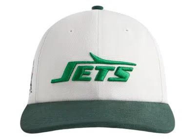 Pre-owned Kith Men's  X Nfl 47 Jets Franchise Long Sleeve Profile Hat In Stadium In Gray