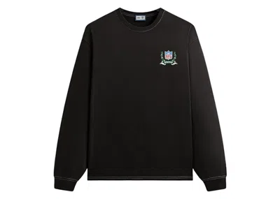 Pre-owned Kith Men's  X Nfl 47 Jets Vintage Long Sleeve Tee Shirt In Black