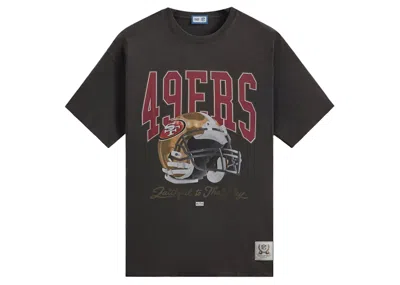 Pre-owned Kith Men's  X Nfl 49ers Vintage Tee Shirt In Black