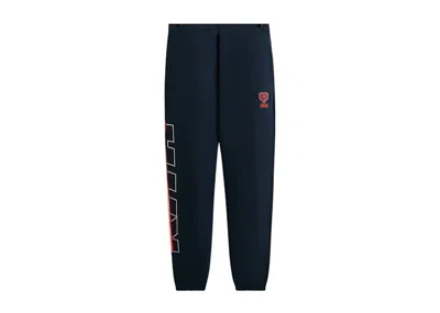 Pre-owned Kith Men's  X Nfl Chicago Bears Vintage Nelson Sweatpant In Nocturnal In Black