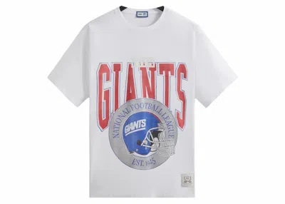 Pre-owned Kith Men's  X Nfl Giants 1925 Vintage Tee Shirt In White