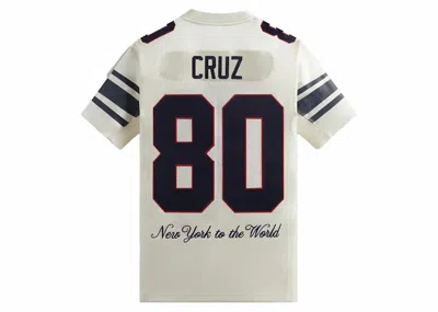 Pre-owned Kith Men's  X Nfl Giants Mitchell & Ness Victor Cruz Jersey In Sandrift