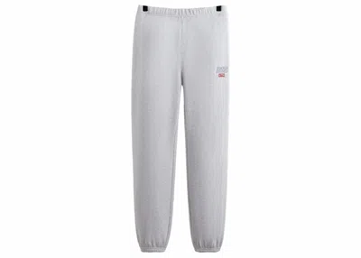 Pre-owned Kith Men's  X Nfl Giants Nelson Sweatpants In Light Heather Grey In Gray