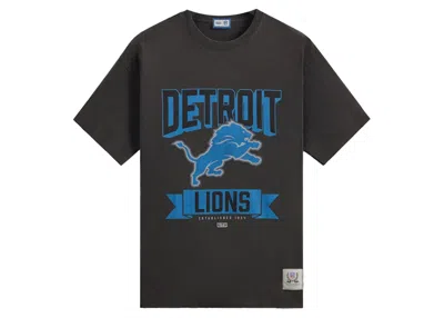 Pre-owned Kith Men's  X Nfl Lions Vintage Tee Shirt In Black