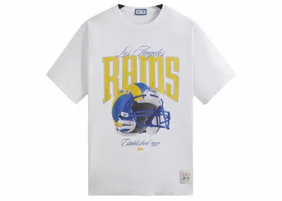Pre-owned Kith Men's  X Nfl Rams Vintage Tee Shirt In White