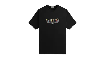 Pre-owned Kith Men's  X Peanuts Gang's All Here Tee Shirt In Black