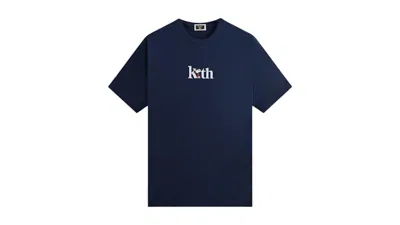 Pre-owned Kith Men's  X Peanuts Joe Cool Serif Tee Shirt In Nocturnal