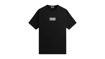 Pre-owned Kith Men's  X Peanuts Snoopy Classic Logo Tee Shirt In Black