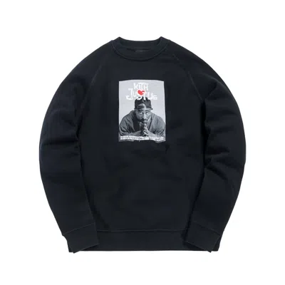 Pre-owned Kith Men's  X Poetic Justice Crewneck Sweatshirt In Black