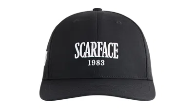 Pre-owned Kith Men's  X Scarface Twill Aaron Cap In Black
